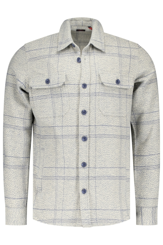 SHIRT OVERSHIRT 25GN571 1685 BRILLIANT BLUE MELANGE